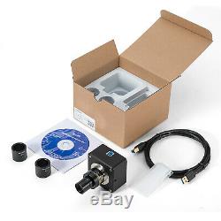 Swiftcam 10MP Digital Camera for Microscope USB3.0 Live Picture Calibration Kit