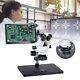Trinocular Microscope 48mp Fhd Camera V8 3.5x-90x 11.6 Screen For Pcb Jewelry