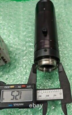 Trinoculular Microscope Phototube Adapter & Hitachi KP-D20BU C-Mount Camera