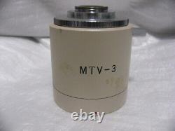 Used Olympus C-mount adapter for Olympus microscope MTV-3