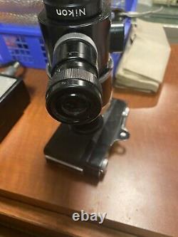 Vintage Nikon Microscope Adapter AFM, Nikon M35 S Camera and Control Box
