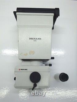 Wild Heerbrugg 0.8x Polaroid Microscope Camera with Wild Viewfinder MPS52