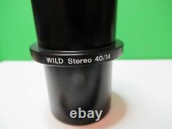 Wild Heerbrugg Camera Adapter Stereo 40/14 Optics Microscope Part 304490 83-b-47