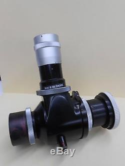 Wild Heerbrugg Microscope Camera Adapter Assembly With Shutter
