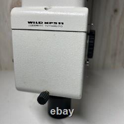 Wild Heerbrugg Microscope Polaroid Camera Adapter Lens (0.8x) MP511 Switzerland