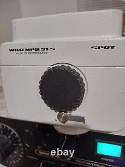 Wild Photoautomat MPS45 + Wild MPS51 S Spot Microscope Camera Adapter