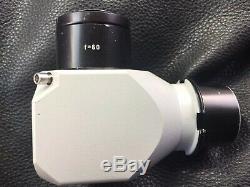 ZEISS VISU OPMI Camera Adapter F 60 With Matching 3CCD Digital Color Camera