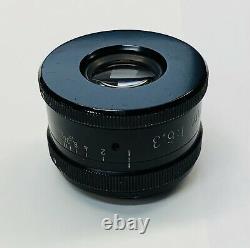 Zeiss 100mm Luminar 16.3 Microscope Objective/ Camera Lens & Adapter