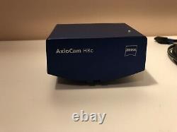 Zeiss AxioCam HRC Color Microscope Camera with cables and power supply