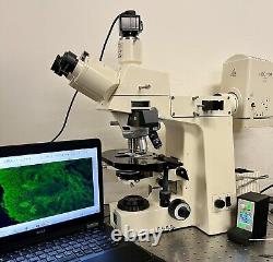 Zeiss Axioplan Broadband LED Fluorescence Microscope 5MP Cam Laptop