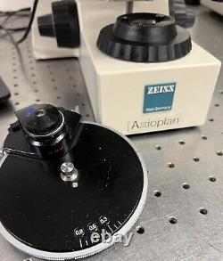 Zeiss Axioplan Fluorescence Microscope 5MP Cam + Laptop