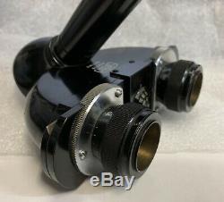 Zeiss Black Trinocular Head WL & Standard Microscopes With Photo Camera Adapter
