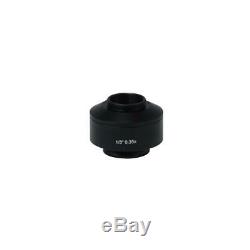 Zeiss Compatible 0.35X Microscope Camera Coupler C-Mount Adapter 30mm
