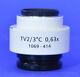 Zeiss Microscope 0.63x C-mount Camera Adapter Tv2/3c 0.63x, 1069-414 For Axio