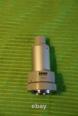 Zeiss Microscope 47 30 24 Photo Tube Camera Mount Adapter focusable