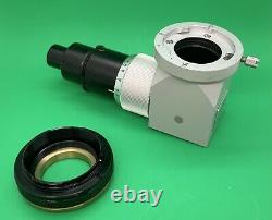 Zeiss OPMI Surgical Microscope Camera Video Photo Adapter 220 T & SLR Mount