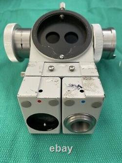 Zeiss Opmi Microscope Beam Splitter with/ camera adapter