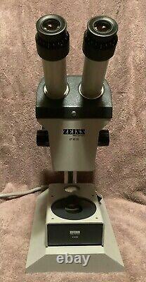 Zeiss Stemi 47 50 22 Microscope. 45 50 48 W-Pl 16x Eyepieces. 47 52 65 Illum Box