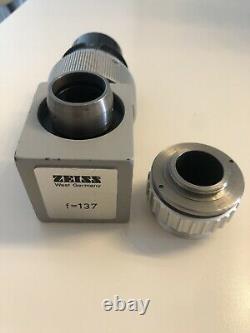 Zeiss f=137 Microscope/Slit Lamp Camera Adapter