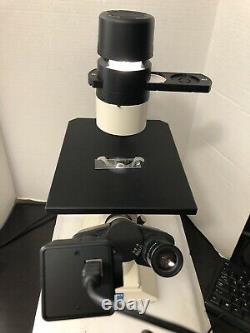Ziess ID03 Inverted Phase Contrast Microscope 3 Obj New Cosmetic Tested Deal