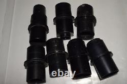(m#) Wild Stereo 40/14 Microscope Camera Tube Adapters Includes 7 (rst82)